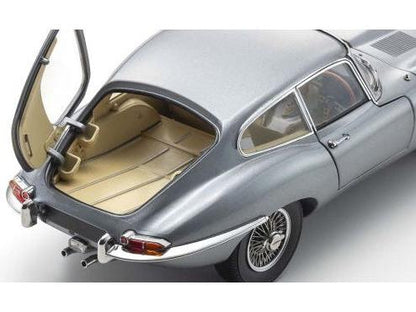 Jaguar E-Type 3.8L Coupe MK1 1961 Gun Metal 1:18 Scale Diecast Model Car – Kyosho-Kyosho-Diecast Model Centre