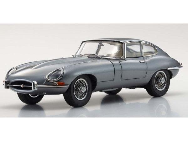 Jaguar E-Type 3.8L Coupe MK1 1961 Gun Metal 1:18 Scale Diecast Model Car – Kyosho-Kyosho-Diecast Model Centre