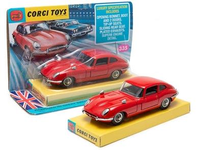 Jaguar E-Type 4.2 Litre in Red (335) 1:43 Scale Diecast Car – Corgi-Corgi-Diecast Model Centre