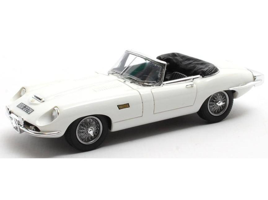 Jaguar E-Type Roadster Frua White Open 1964 1:43 Scale Matrix Resin Model Car-Matrix-Diecast Model Centre