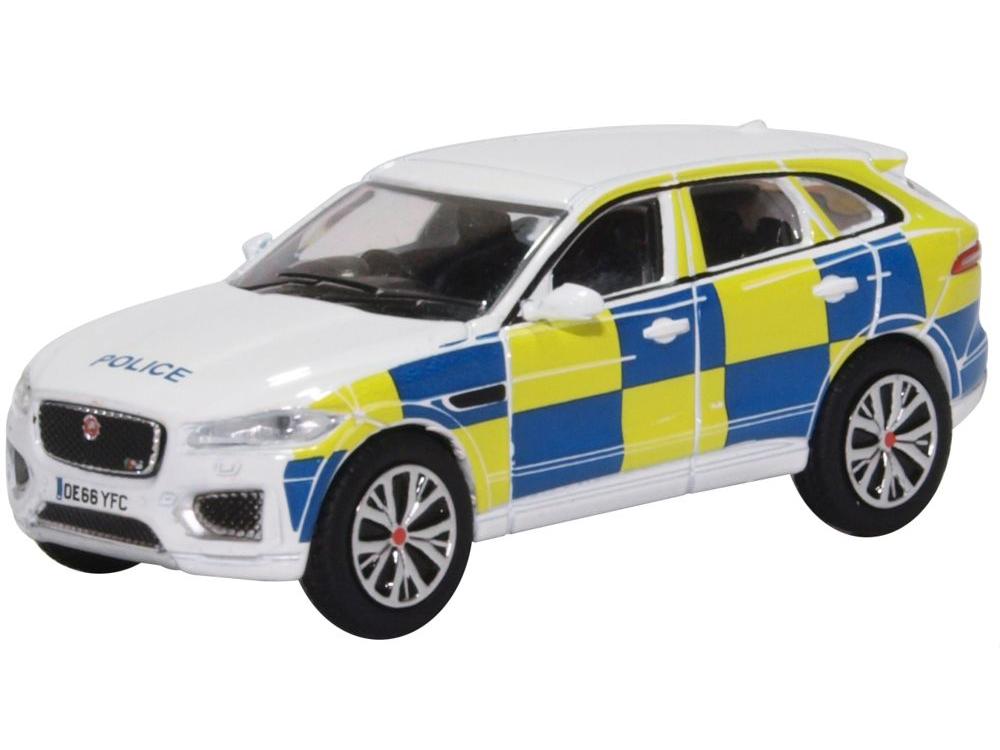 Jaguar F Pace Police 1:76 Scale Diecast Model Car – Oxford Diecast-Oxford Diecast-Diecast Model Centre