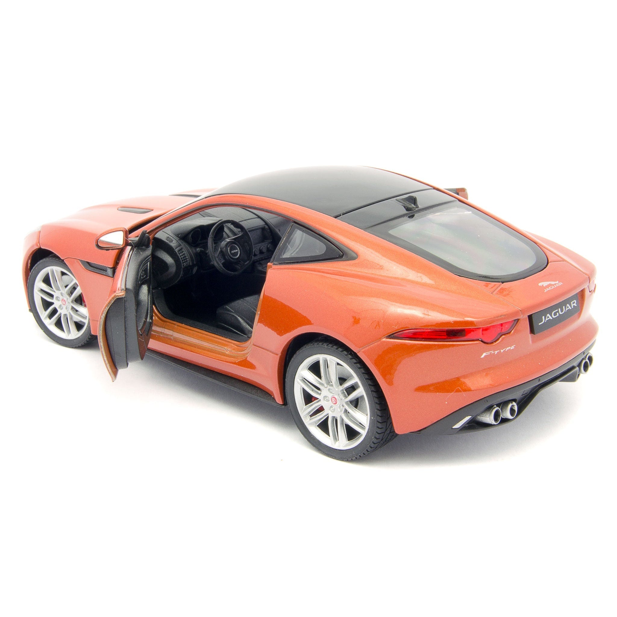 Jaguar F-TYPE Coupe orange - 1:24 Scale Diecast Model Car-Welly-Diecast Model Centre