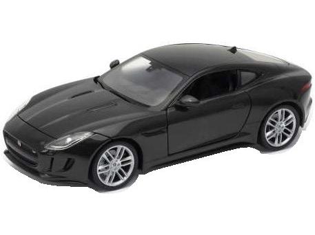 Jaguar F-Type 2015 Black 1:24 Scale Diecast Car – Welly-Welly-Diecast Model Centre