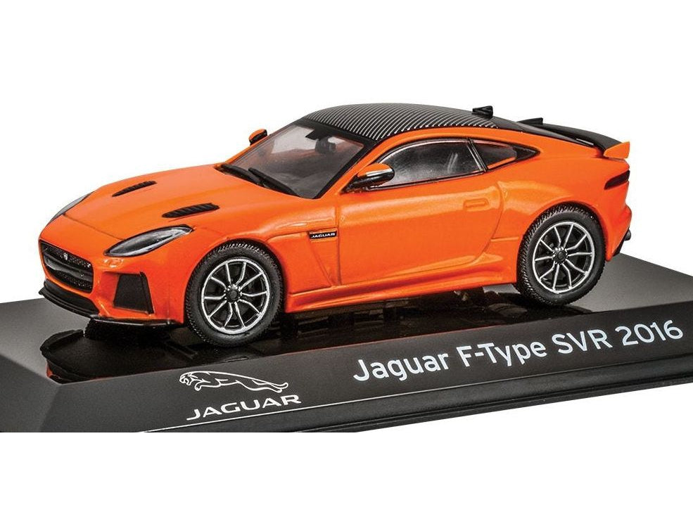 Jaguar F-Type SVR 2016 orange - 1:43 Scale Diecast Model Car-Unbranded-Diecast Model Centre