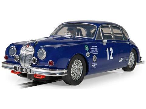 Jaguar MK2 - Grant Williams Racing in Clear Box 1:32 Scale Scalextric-Scalextric-Diecast Model Centre