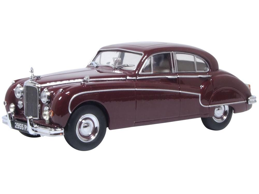 Jaguar MkIX Imperial Maroon 1:43 Scale Diecast Model Car – Oxford Diecast-Oxford Diecast-Diecast Model Centre
