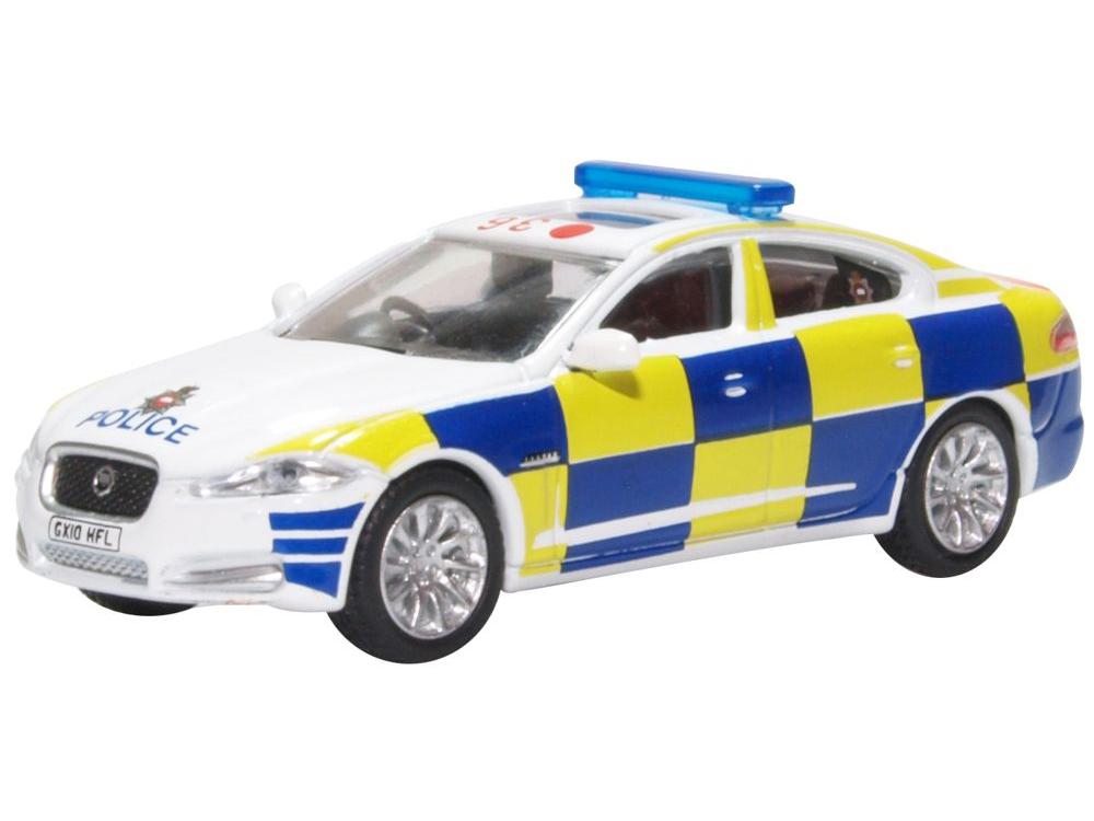 Jaguar XF Surrey Police 1:76 Scale Oxford Diecast Model (Damaged Case Top)