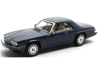Jaguar XJS 4.0 Celebration Blue Convertibl Closed 1995-1996 1:43 Scale Matrix Resin Model Car-Matrix-Diecast Model Centre