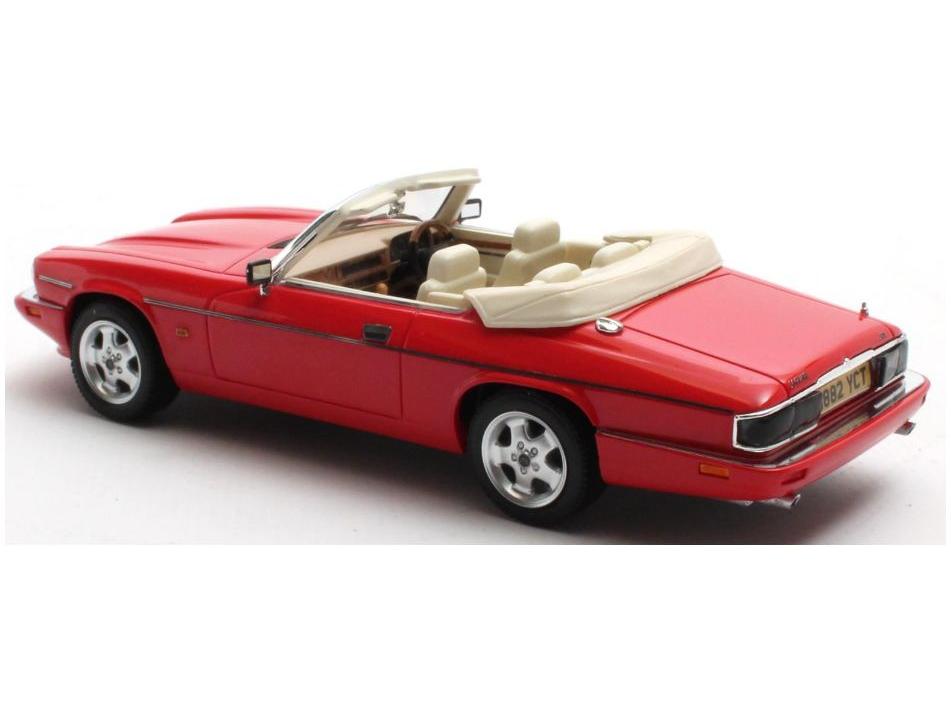 Jaguar XJS 4.0 Celebration Red Convertible Open 1995-1996 1:43 Scale Matrix Resin Model Car-Matrix-Diecast Model Centre