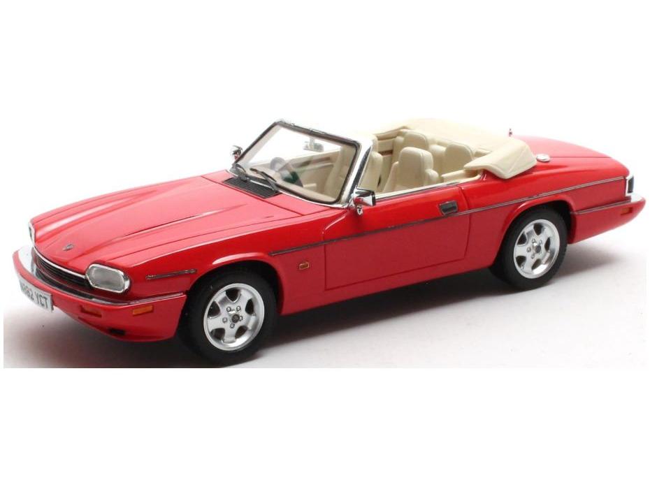 Jaguar XJS 4.0 Celebration Red Convertible Open 1995-1996 1:43 Scale Matrix Resin Model Car-Matrix-Diecast Model Centre
