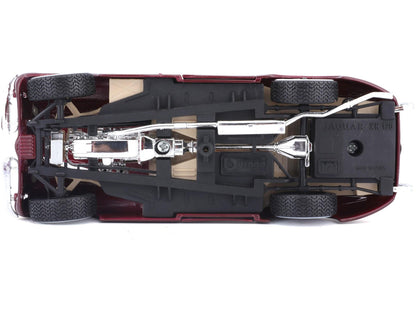 Jaguar XK120 Roadster Red Burgundy 1:24 Scale Diecast Car – Bburago-Bburago-Diecast Model Centre