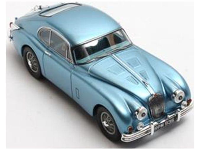 Jaguar XK150 S 3.8 Fastback by Hartin #T825146/DN Metallic Blue 1960 1:43 Scale Matrix Resin Model Car-Matrix-Diecast Model Centre