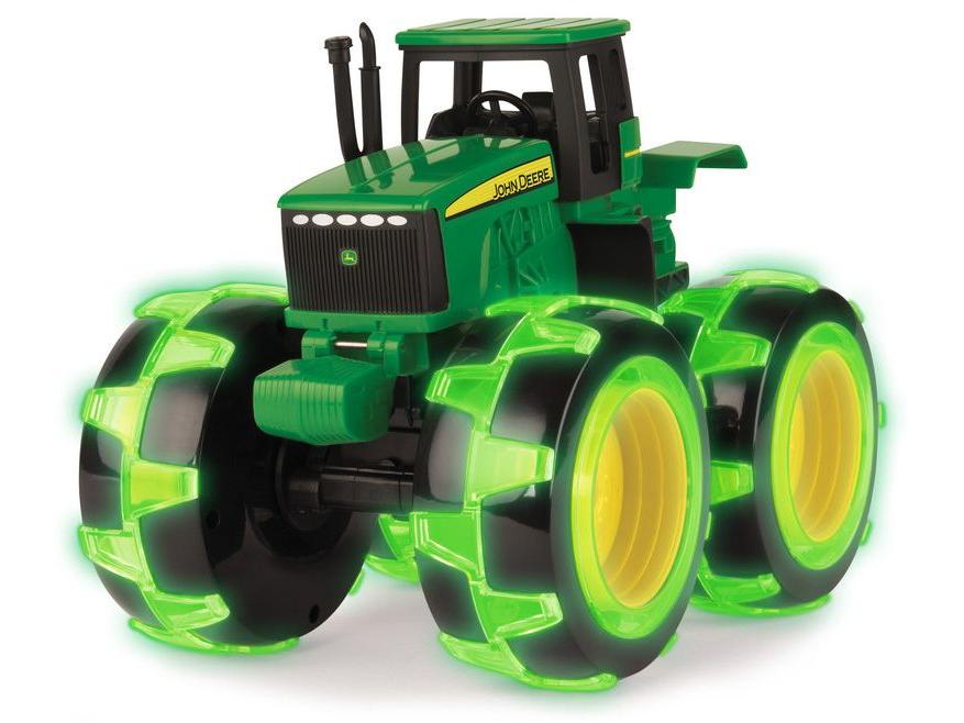Jd Monster Trds Light Whls 8" - Britains (Young Farmer)