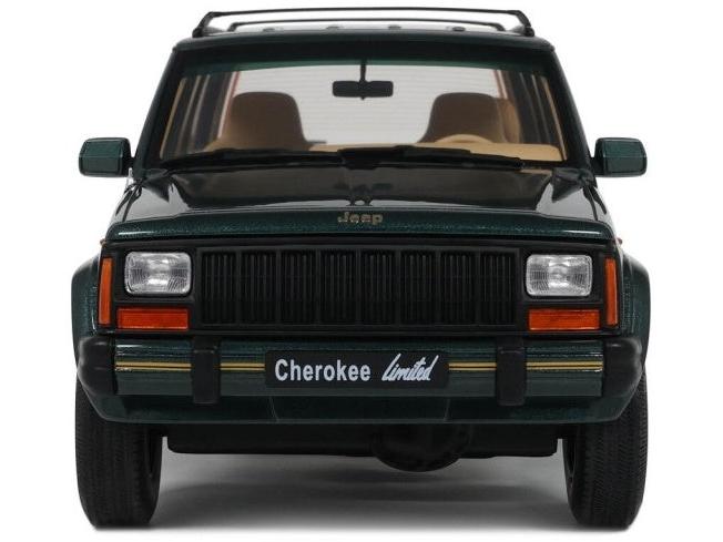 Jeep Cherokee XJ Limited Hunter Green 1995 1:18 Scale Resin Car – OttOmobile-OttOmobile-Diecast Model Centre
