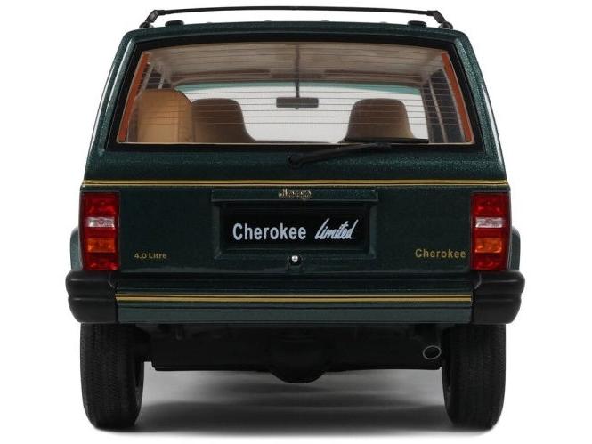 Jeep Cherokee XJ Limited Hunter Green 1995 1:18 Scale Resin Car – OttOmobile-OttOmobile-Diecast Model Centre