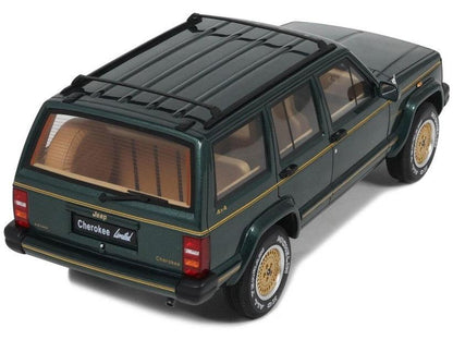Jeep Cherokee XJ Limited Hunter Green 1995 1:18 Scale Resin Car – OttOmobile-OttOmobile-Diecast Model Centre