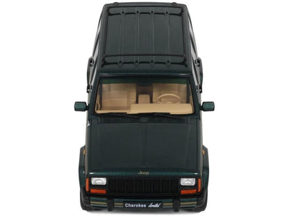Jeep Cherokee XJ Limited Hunter Green 1995 1:18 Scale Resin Car – OttOmobile-OttOmobile-Diecast Model Centre
