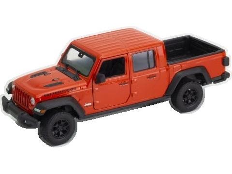 Jeep Gladiator Rubicon 2007 Dark Orange 1:24 Scale Diecast Car – Welly-Welly-Diecast Model Centre