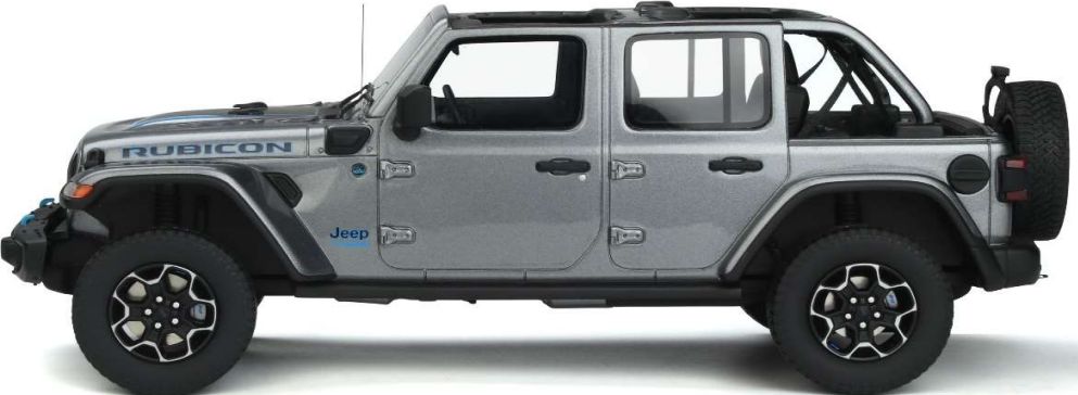 Jeep Wrangler 4xe 2021 Silver 2022 1:18 Scale GT Spirit Resin Model Car-GT Spirit-Diecast Model Centre