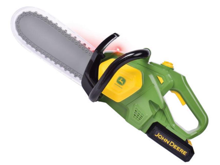 John Deere Motorised Chainsaw - Britains (Young Farmer)