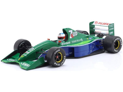 Jordan 191 Free Practice F1 Belgian GP 1991 #32 Michael Schumacher 1:18 Scale Diecast Model Car – Werk83-Werk83-Diecast Model Centre
