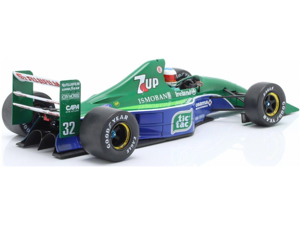 Jordan J191 M. Schumacher #32 1st GP Belgium GP F1 1991 **Collectors box** 1:18 Scale Werk83 Diecast Model Car-Werk83-Diecast Model Centre