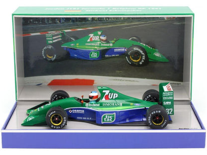 Jordan J191 M. Schumacher #32 1st GP Belgium GP F1 1991 **Collectors box** 1:18 Scale Werk83 Diecast Model Car-Werk83-Diecast Model Centre