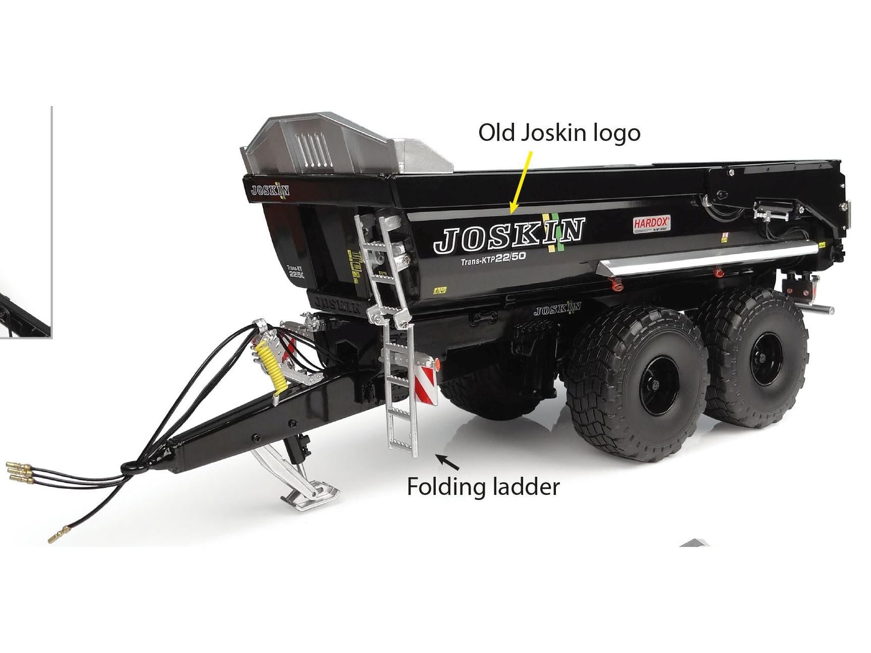 Joskin KTP 22/50 Black 1:32 Scale Universal Hobbies Diecast Model-Universal Hobbies-Diecast Model Centre