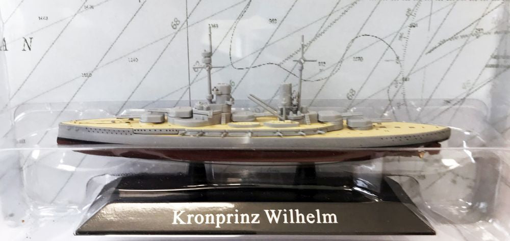 KRONPRINZ WILHELM Battleship 1914 1:1250 Scale Unbranded Diecast Model-Unbranded-Diecast Model Centre