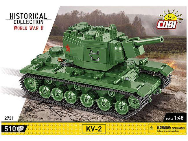 KV-2 WWII (510 pcs) Cobi Brick Build Kit-Cobi-Diecast Model Centre