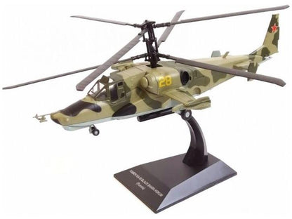 Kamov KA-50 Black Shark Hokum Russia 1:72 Scale Unbranded Diecast Model-Unbranded-Diecast Model Centre