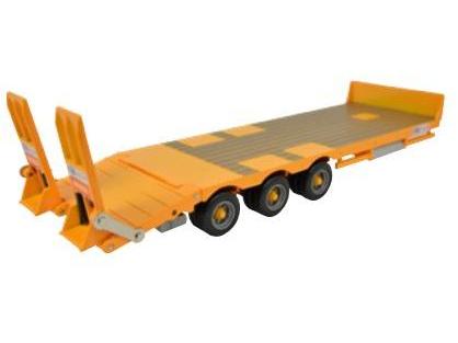 Kane Low Loader Yellow 1:32 Scale Britains-Britains-Diecast Model Centre