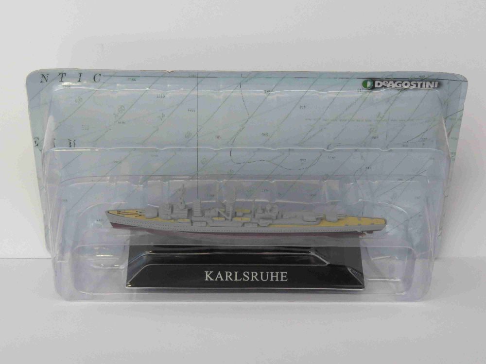 Karlsruhe Light Cruiser 1929 1:1250 Scale Unbranded Diecast Model-Unbranded-Diecast Model Centre