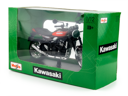 Kawasaki Z900RS 2019 Candytone Brown/Candytone Orange 1:12 Scale Motorcycle Model