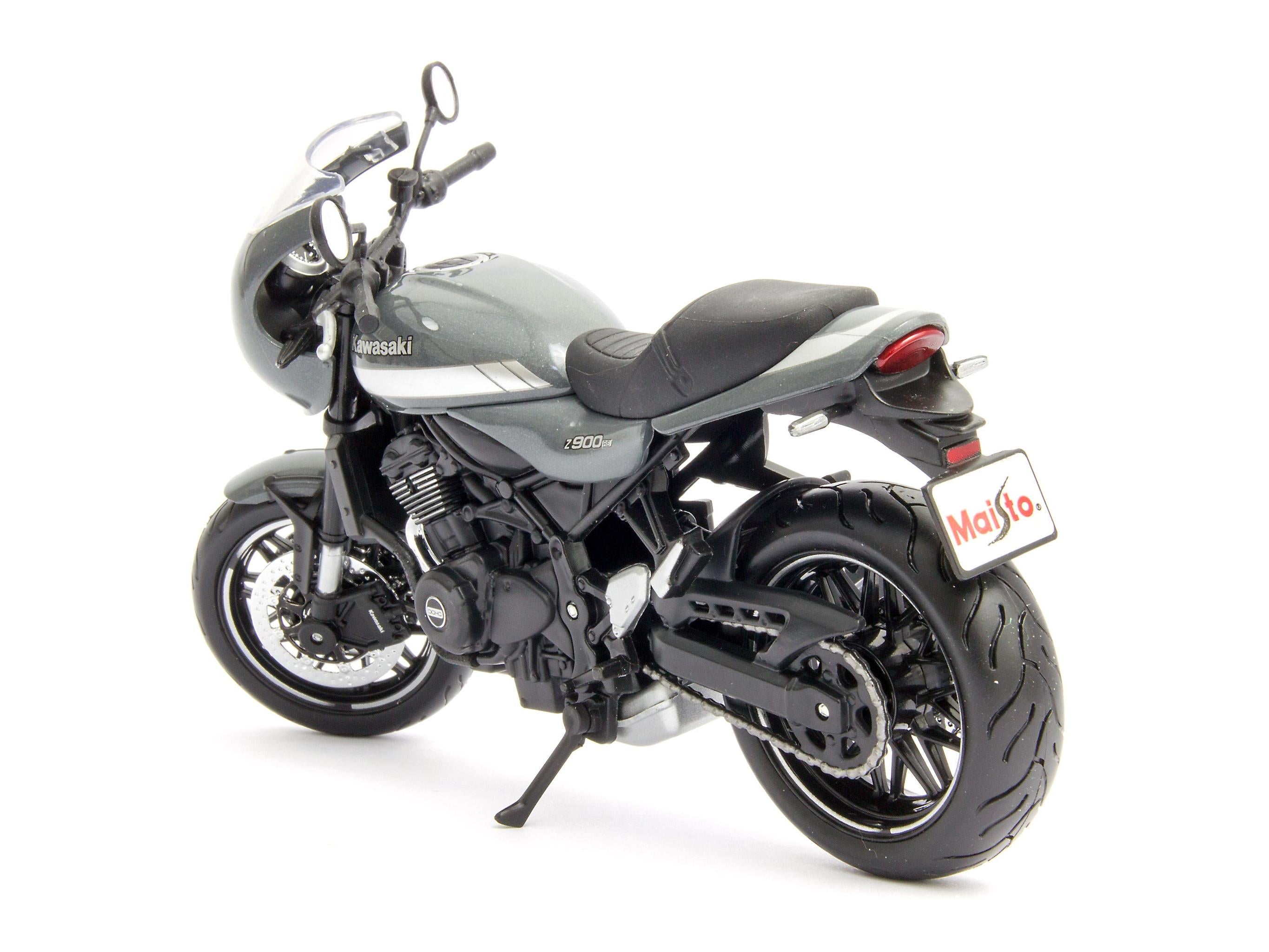 Kawasaki Z900RS Cafe Grey 1:12 Scale Maisto Diecast Model Motorcycle-Maisto-Diecast Model Centre