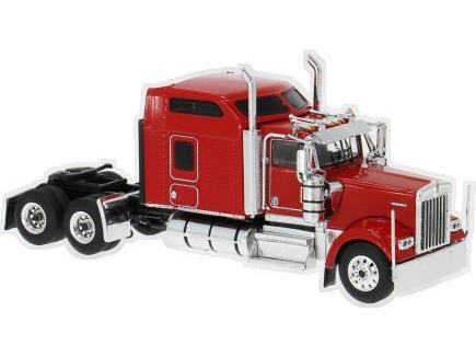 Kenworth W900 Sleeper Cab Red 1990 1:64 Scale Diecast Truck – IXO-IXO-Diecast Model Centre