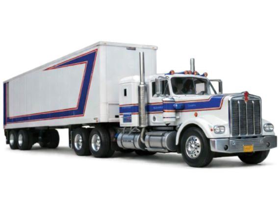 Kenworth W900 White/Blue 1976 1:64 Scale IXO Diecast Model Truck-IXO-Diecast Model Centre