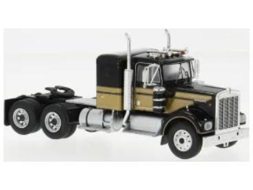 Kenworth W925 Black/Gold 1970 1:64 Scale IXO Diecast Model Truck-IXO-Diecast Model Centre