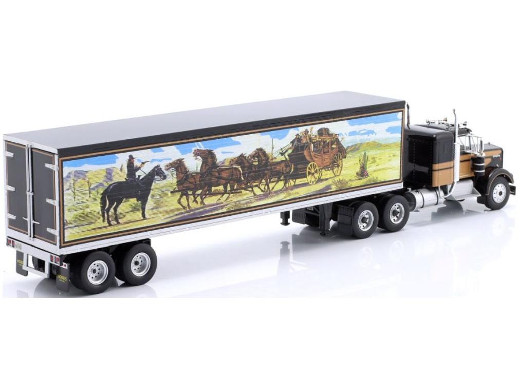 Kenworth W925 Semi-Trailer Truck Smokey and The Bandit 1977 1:43 Scale Diecast Truck – IXO-IXO-Diecast Model Centre