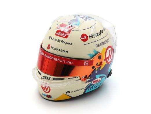 Kevin Magnussen F1 2024 Helmet 1:5 Scale Spark Resin Replica-Spark-Diecast Model Centre