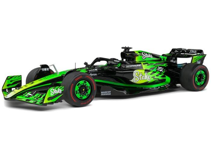 Kick Sauber F1 Team C44 Valtteri Bottas F1 Las Vegas GP 2024 1:18 Scale Solido Diecast Model-Solido-Diecast Model Centre