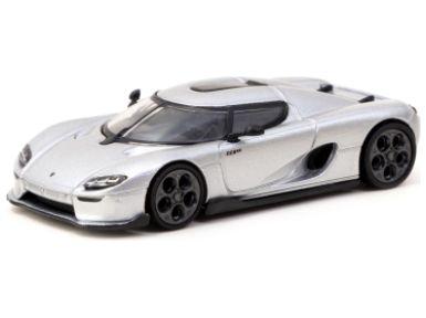 Koenigsegg CC850 Silver 1:64 Scale Tarmac Works Diecast Model-Tarmac Works-Diecast Model Centre