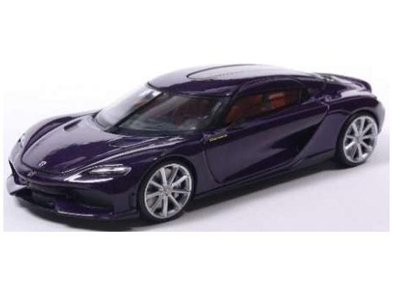 Koenigsegg Gemera Metallic Purple 2024 1:43 Scale Solido Diecast Model Car-Solido-Diecast Model Centre