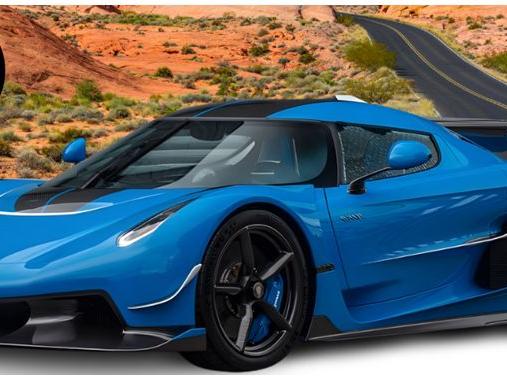 Koenigsegg Jesko Blue 2025 1:18 Scale GT Spirit Resin Model Car-GT Spirit-Diecast Model Centre