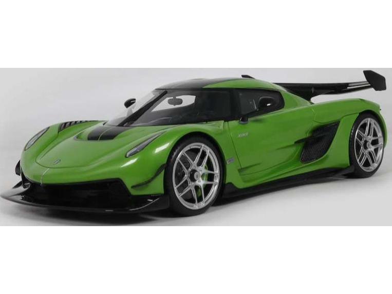Koenigsegg Jesko Green 2024 1:18 Scale Resin Car – GT Spirit-GT Spirit-Diecast Model Centre