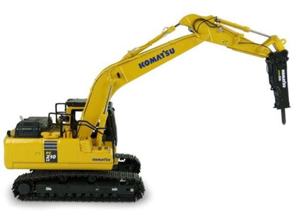 Komatsu PC210LC-11 Hydraulic Excavator with Hammer Drill 1:50 Scale Universal Hobbies Diecast Model-Universal Hobbies-Diecast Model Centre