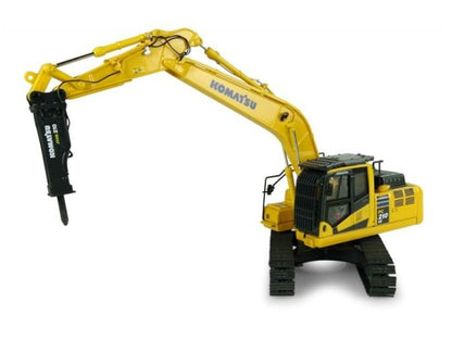 Komatsu PC210LC-11 Hydraulic Excavator with Hammer Drill 1:50 Scale Universal Hobbies Diecast Model-Universal Hobbies-Diecast Model Centre