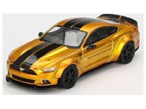 LB-Works Ford Mustang LB Gold (LHD) 1:64 Scale MINI GT Diecast Model-MINI GT-Diecast Model Centre