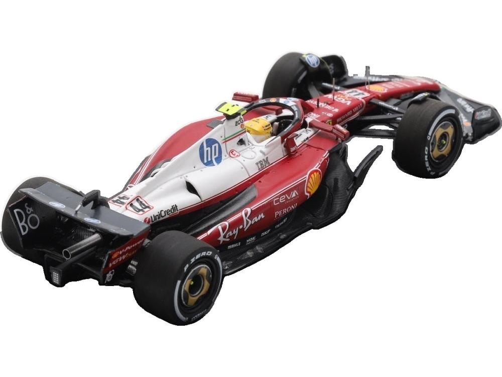 Ferrari SF-25 F1 Italian GP 2025 #44 Lewis Hamilton 1:43 Scale Resin Car – Looksmart