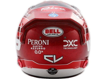 Charles Leclerc F1 Abu Dhabi GP 2024 Helmet 1:5 Scale Resin Replica – Looksmart